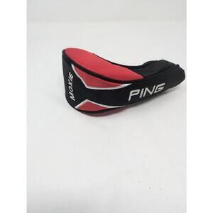 PING Moxie Driver Head Cover Black Red Youth Junior Golf